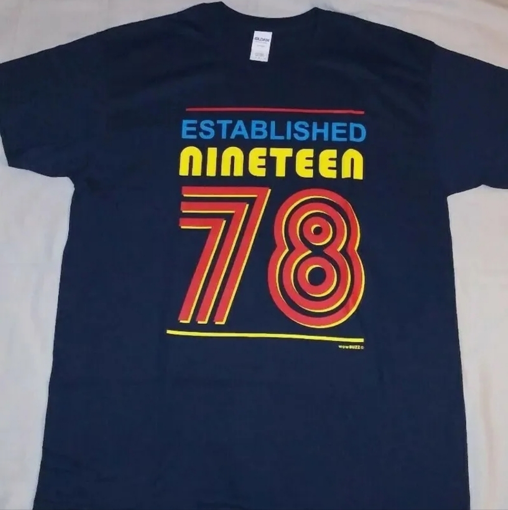 Established nineteen 78 Mens Tee Shirt Size Large.Condition is New (#251211)